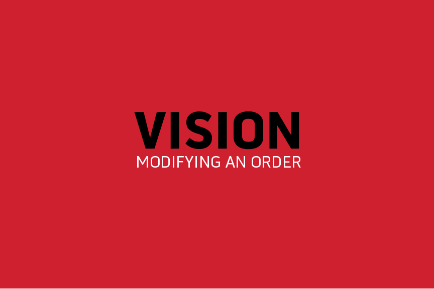 Modify an Order